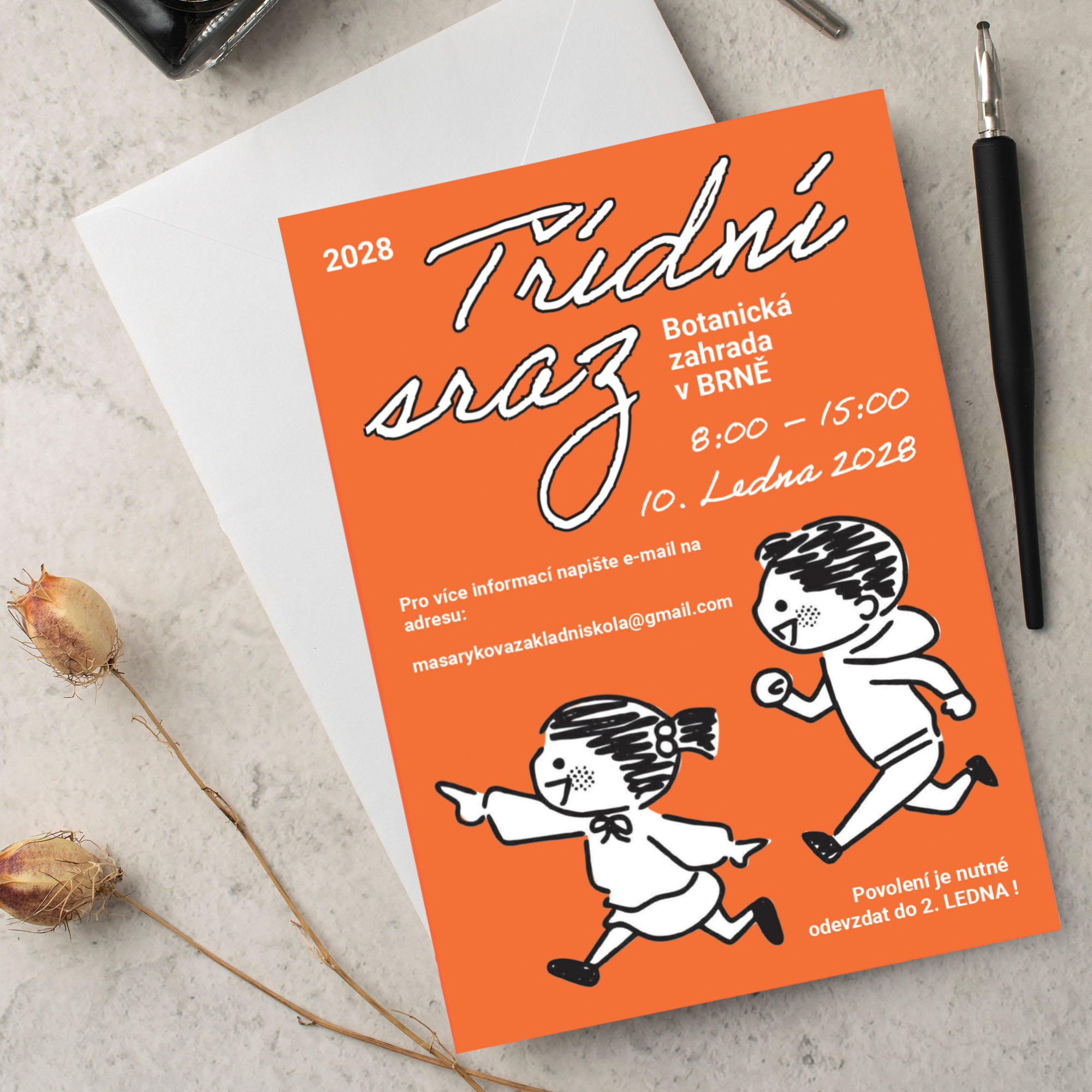 Jak vytvořit pozvánku na třídní sraz: Texty a vzory ke stažení zdarma