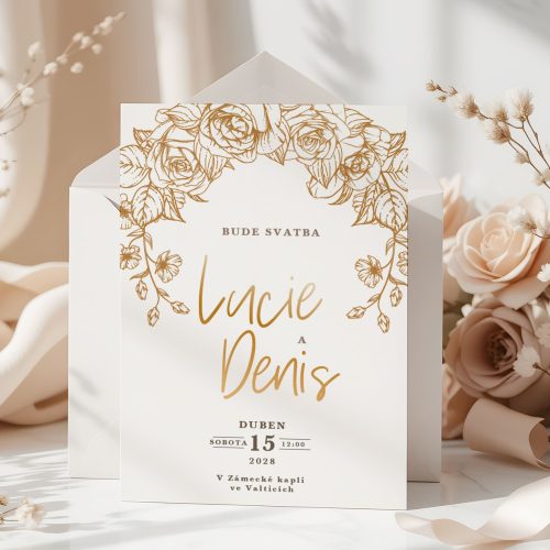 svatební oznámení