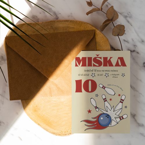 pozvánka na oslavu 10. narozenin