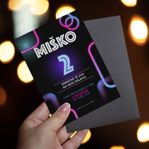 pozvánka na oslavu 2. narozenin