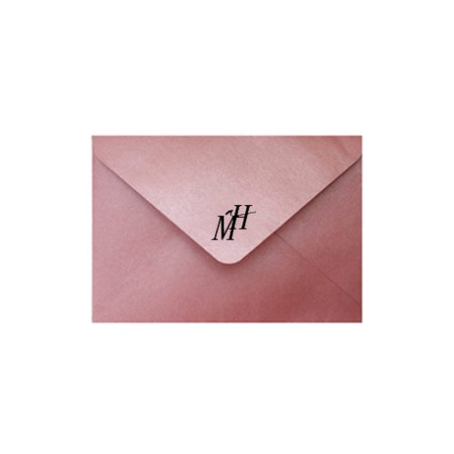 obálka na svatební oznámení s potiskem