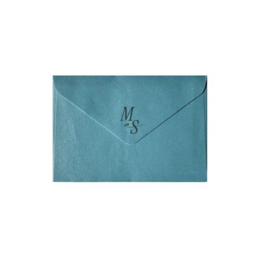 obálka na svatební oznámení s potiskem