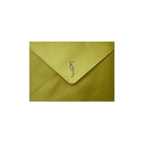 obálka na svatební oznámení s potiskem