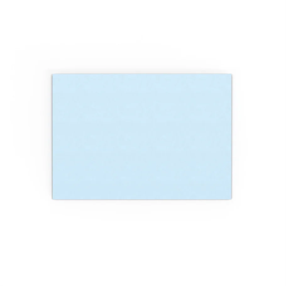 Obálka na svatební oznámení BabyBlue - pastelově modrá C6 3 babyblue obálka na svatební oznámení