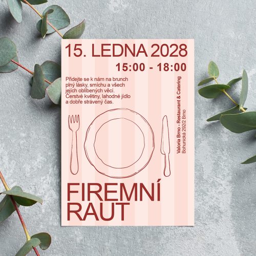 pozvánka na raut