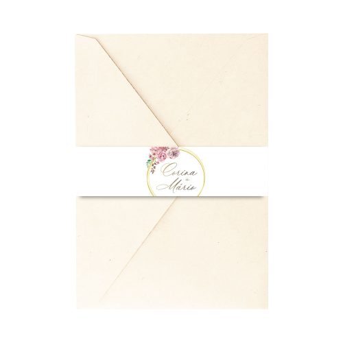 Pásek na svatební obálku