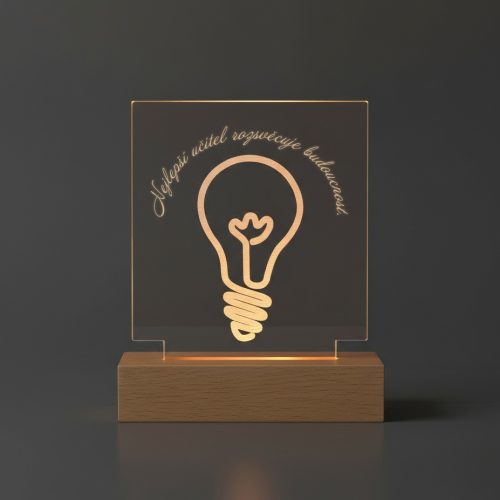 Svítící LED lampa pro učitele 2