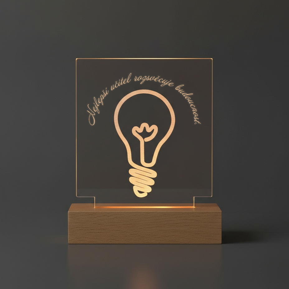 Svítící LED lampa pro učitele 2 1 Svítící LED lampa pro učitele 2